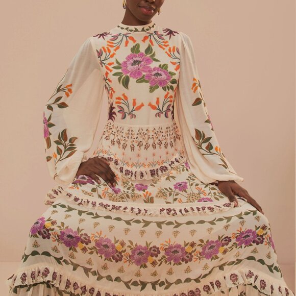Farm Rio Maxi Dress - Picture 1 of 4